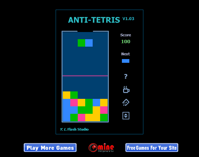 Anti Tetris screenshot