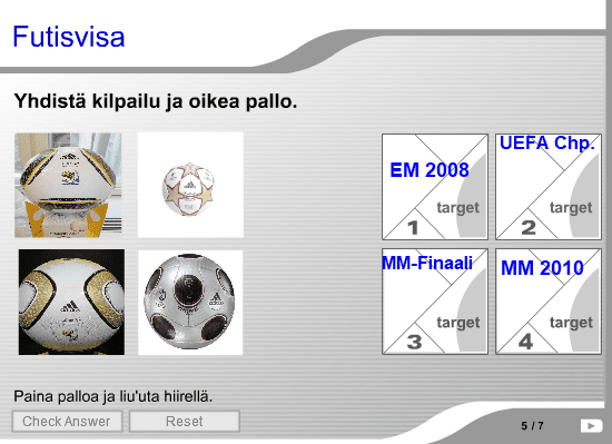 Futisvisa (MM 2010) screenshot