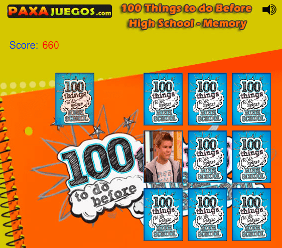 100 Things to do Before High School - Memory screenshot