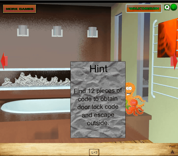 Octopus Family Escape screenshot