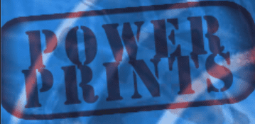 Power Ranger Power Prints