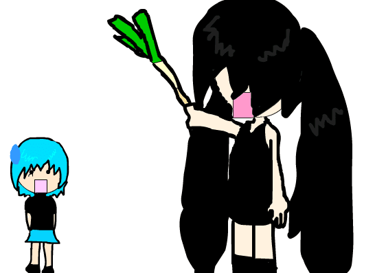 Claire has a leek screenshot