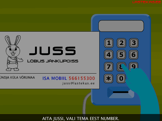 Juss Õpib Telefoniga Helistama screenshot