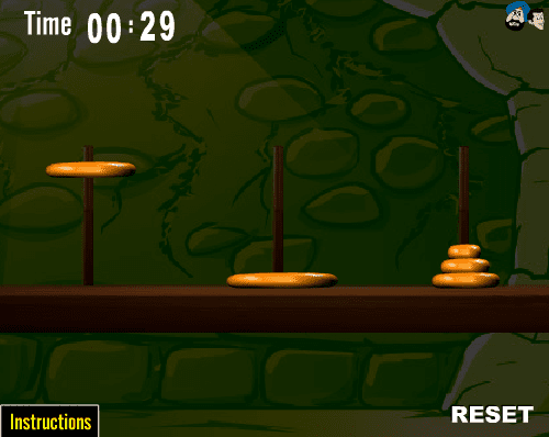 Towers of Hanoi screenshot