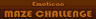 Emoticon maze challenge