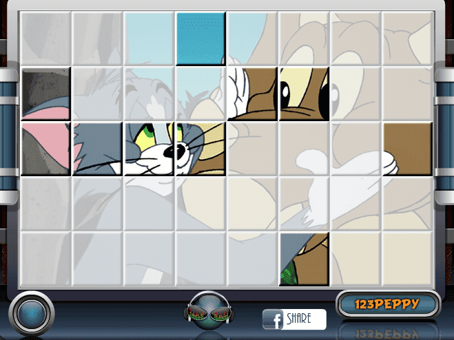 Sort My Tiles Tom and Dinosaur screenshot