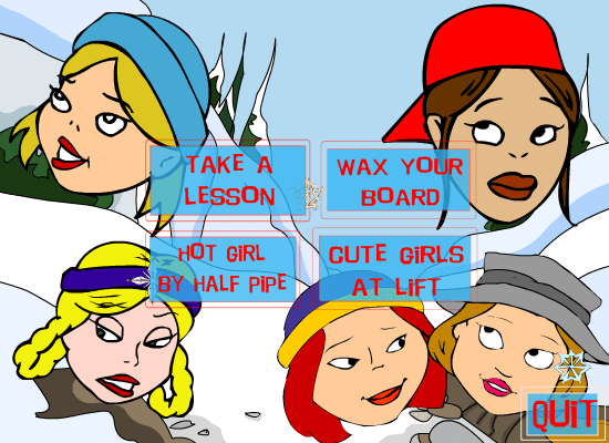Jake's Booty Call: 10 Snowboarding screenshot