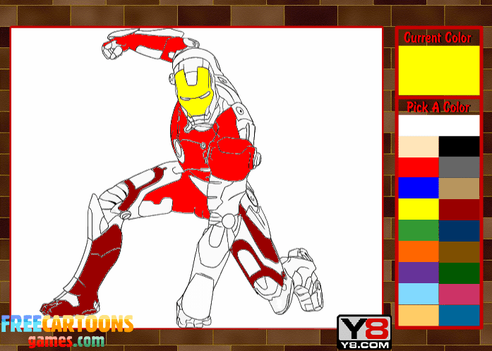 Iron Man Coloring screenshot