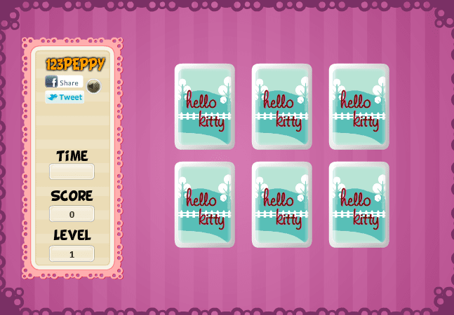Hello Kitty Memory Play screenshot