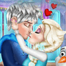Jack & Elsa College Kissing