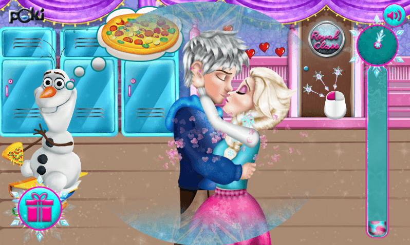 Jack & Elsa College Kissing screenshot