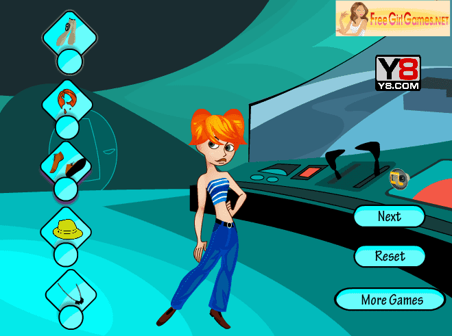 Kim Possible Dress Up screenshot