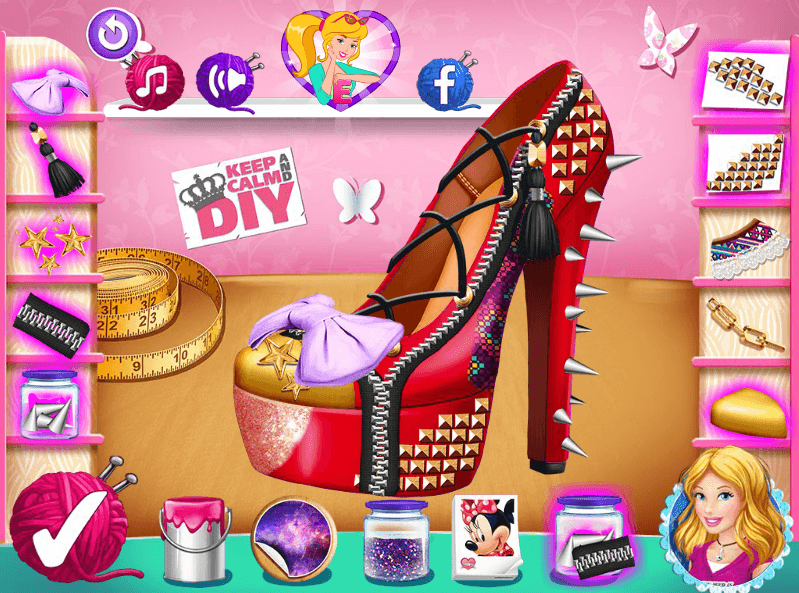 Cinderella's Disney Shoes screenshot