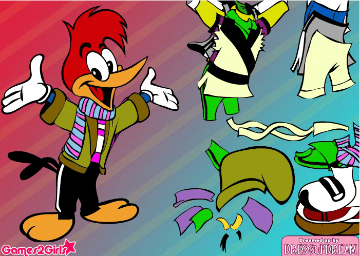 Woody Wood Pecker Dressup screenshot