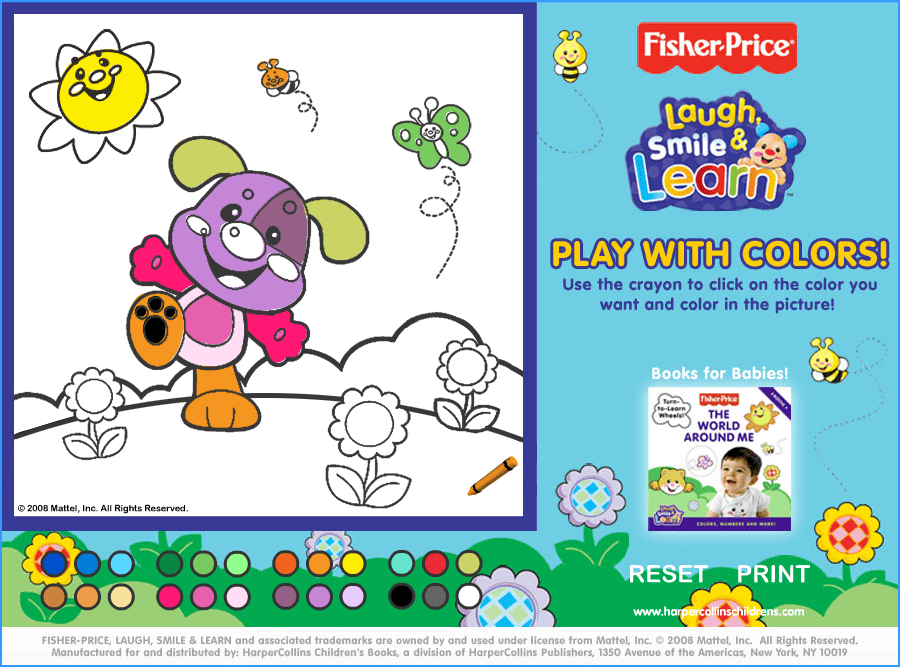 Laugh, Smile & Learn - Play with Colors! screenshot
