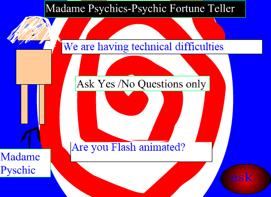 Madame Psychic's Psychic Fortune Teller screenshot