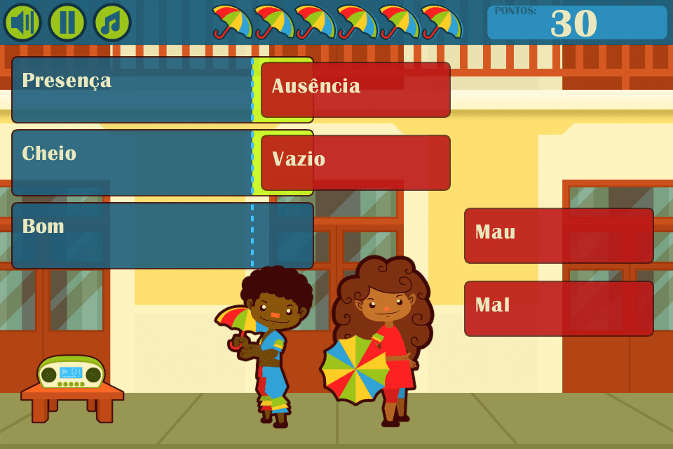 No Ritmo das Palavras screenshot
