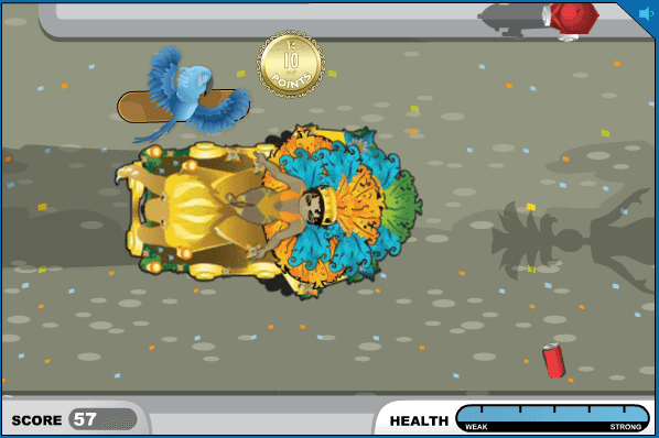 Rio: SkateBird Slam screenshot