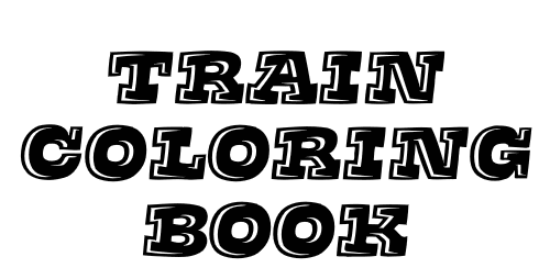 Train Coloring Book