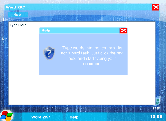 Windows 2K7 screenshot