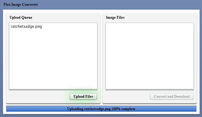 Flex Image Converter screenshot