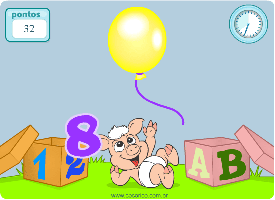 Cocoricó: Jogo das Letras e Números screenshot