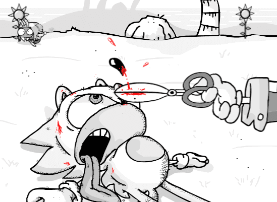 Sonic Breaks his Neck screenshot