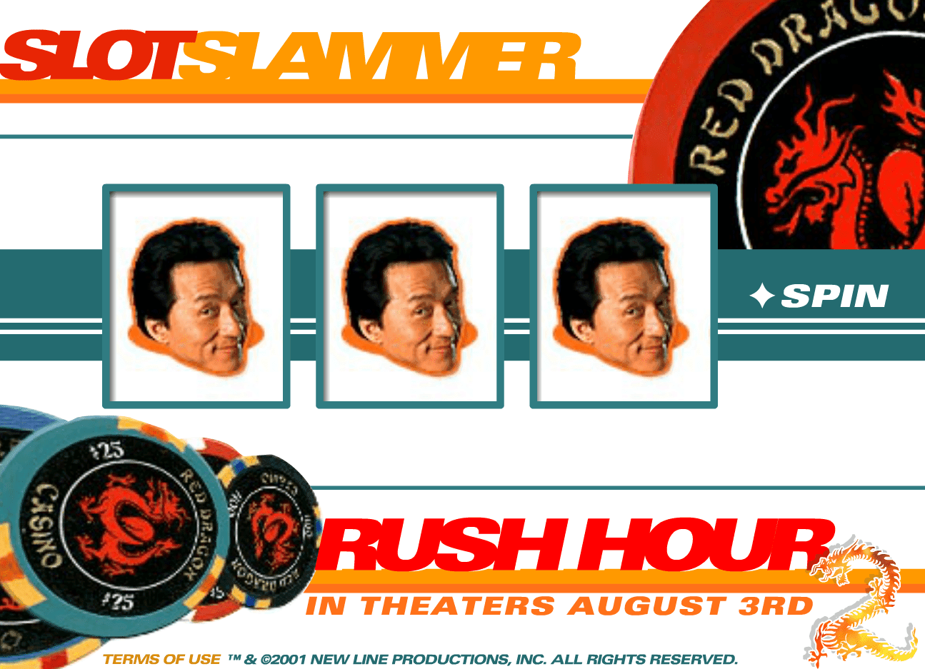 Rush Hour 2: Slot Slammer screenshot