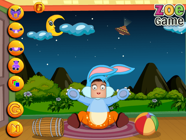 Baby Zoe's Animal Dress Up screenshot