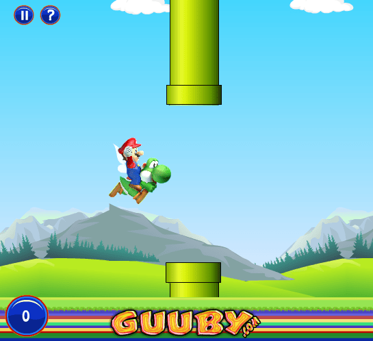 Flappy Mario & Yoshi screenshot