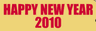 Happy New Year 2010