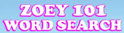 Zoey 101 Word Search