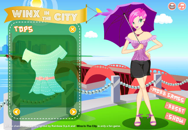 Winx in the City screenshot