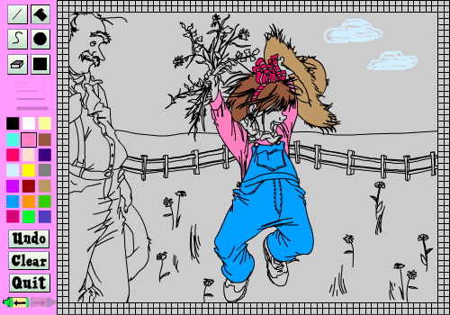 Junie B. Jones Coloring Book screenshot