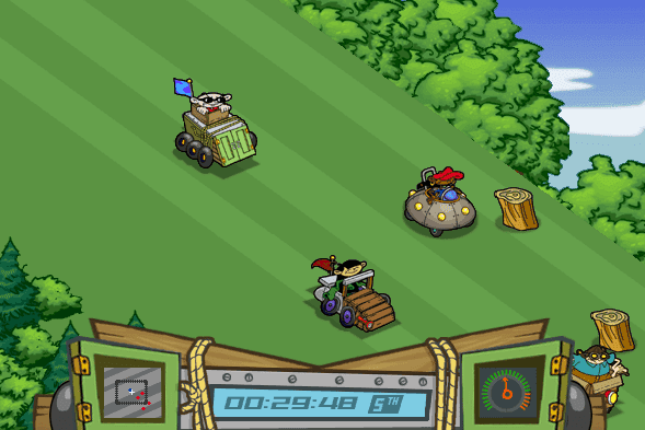 Codename: Kids Next Door - Downhill Derby screenshot