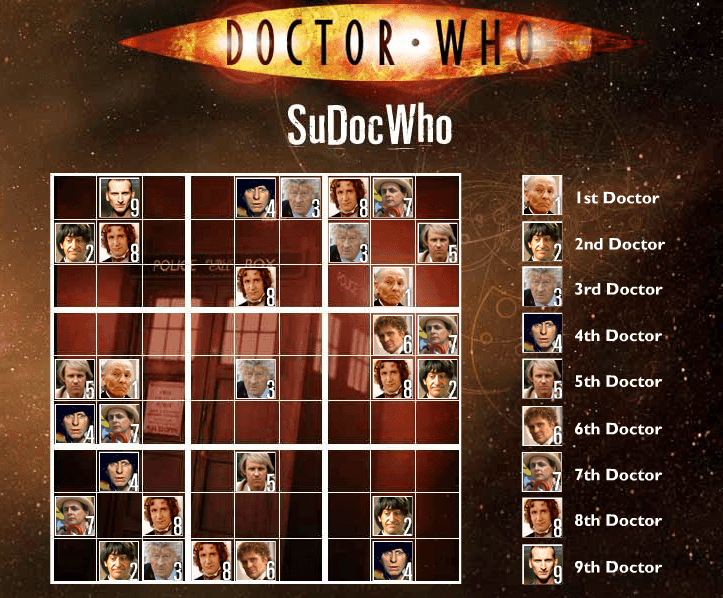 Doctor Who: SuDocWho screenshot