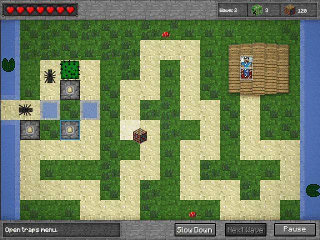 Minecraft Tower Defense screenshot