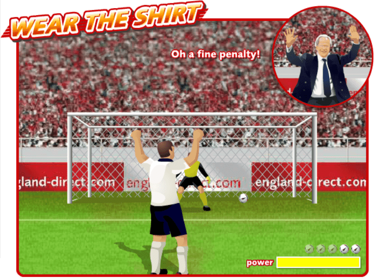 Wear The Shirt - Penalty Shootout screenshot