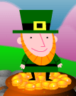 Hallmark "Leprechaun Game" E-Card Promotional Page Header