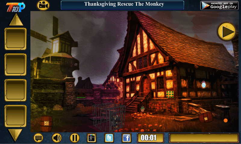 Thanksgiving Rescue The Monkey screenshot