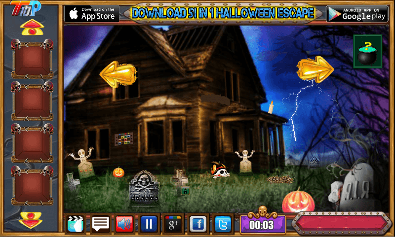 Escape from Church Cemetery screenshot
