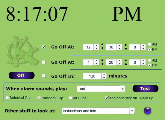 Simpsons Alarm Clock screenshot