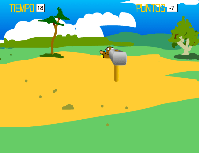 Topazos wack a mole screenshot