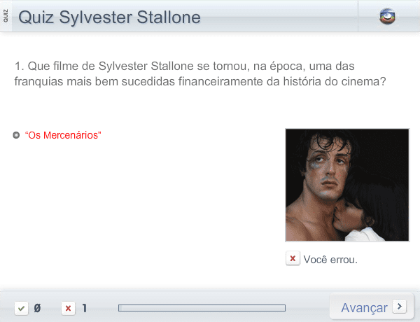 Quiz Sylvester Stallone screenshot