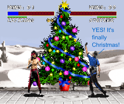 Ultimate Mortal Kombat 3 Christmas Friendship screenshot