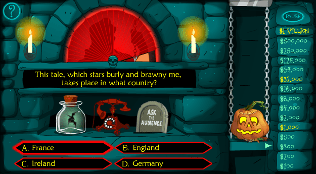 Who Wants to be a Villionaire?: Gaston screenshot