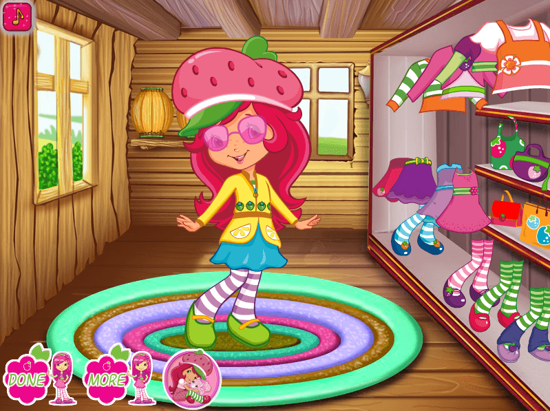Strawberry Shortcake Shopping Day screenshot