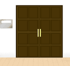 ガリレオ温度計のある部屋