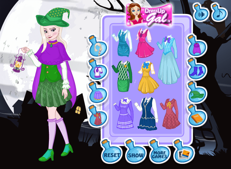Elsa Harry Potter Makeover screenshot
