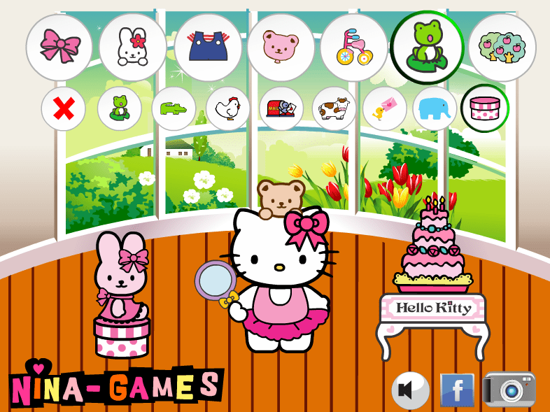 Hello Kitty Dress Up screenshot
